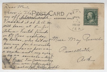 . Irrigation Ditch, Tuscan, Ariz. (back)