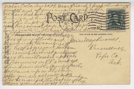 Birds Eye View of Cripple Creek, Colo. (back)