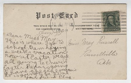 West End Convent, IL (back)