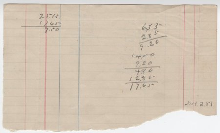 Calculations. (back)
