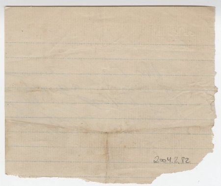 Note from E.B. Wooten. (back)