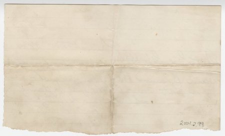 Note from G.W. Oglesby, August 25, 1881. (back)