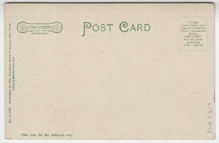 Bridge Building, Engineer Corps. United States Army (back)