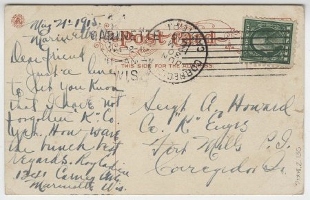 Hotel Marinette, Marinette, Wis. (back)