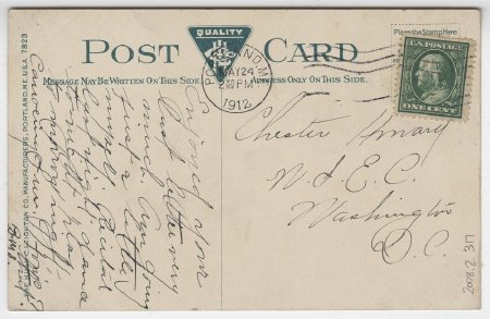 Portland, Maine, Forest Avenue Entrance to Deering Oaks (back)