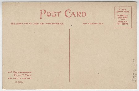 P.& R.R.R. Station, Sunbury, PA. (back)