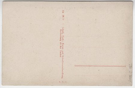 Rothenburg o. Tbr. Rodergasse m. Markusturm (back)