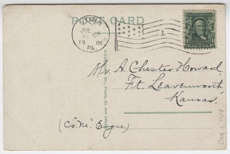 Highland Park & Codorus Creek, York, Pa. (back)