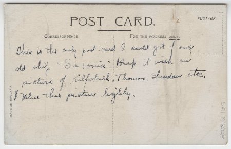 Cunard R.M.S. 