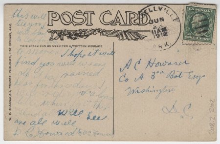 A Mountain Party, Hot Springs, Ark. (back)