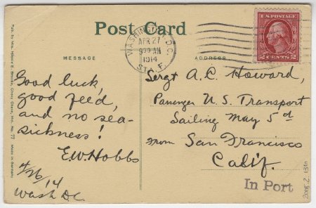 Great Falls, Virginia Side, near Washington, D.C. (back)