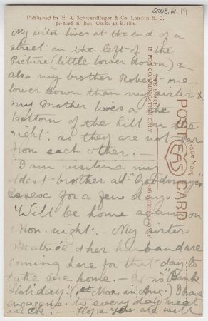 The Bourne,NR, Palmers Green. (back)