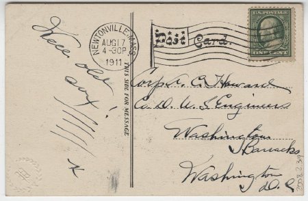 Narrow Gauge Railroad Station, Revere Beach, Mass. (back)