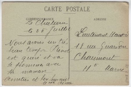 Fougerolles le Chateau (Hte Saone) - Rue Principale (back)