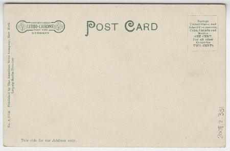Engineer Corps Surveying for Military Manoeuvres United States Army (back)