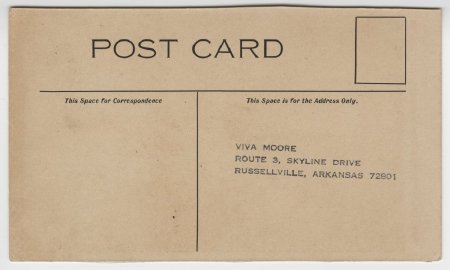 Methodist Episcopal Church, Russellville, Ark.  (back)