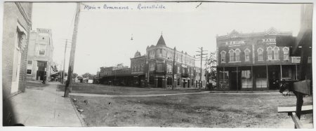 Main Street  and Commerce, Russellville, Ark.