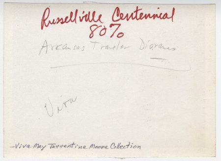 Arkansas Traveler Diorama  (back)