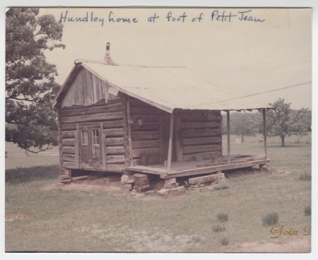 Hundley log home, Petit Jean, Ark.